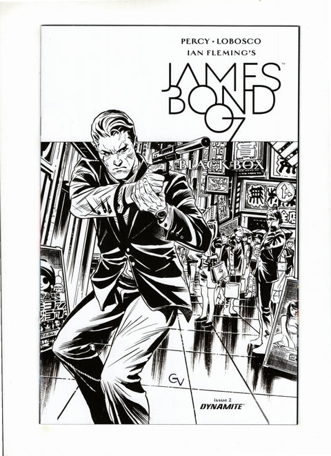 James Bond 007, Vol. 2 #2 (Cvr D) (2017) Incentive Variant Valletta B&W D Incentive Variant Valletta B&W Buy & Sell Comics Online Comic Shop Toronto Canada