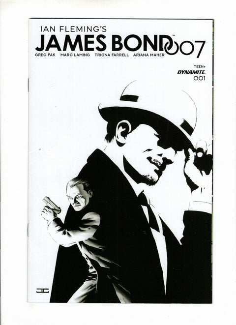 James Bond 007, Vol. 3 #1 (Cvr F) (2018) Incentive John Cassaday Black & White F Incentive John Cassaday Black & White Buy & Sell Comics Online Comic Shop Toronto Canada