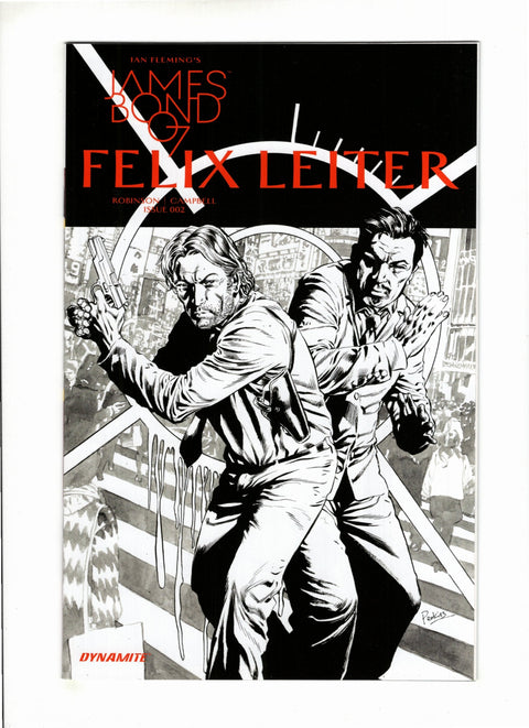James Bond: Felix Leiter #2 (Cvr B) (2017) Incentive Mike Perkins B&W B Incentive Mike Perkins B&W Buy & Sell Comics Online Comic Shop Toronto Canada