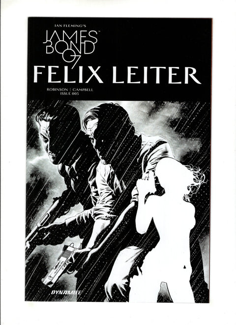 James Bond: Felix Leiter #5 (Cvr B) (2017) Incentive Mike Perkins B&W B Incentive Mike Perkins B&W Buy & Sell Comics Online Comic Shop Toronto Canada