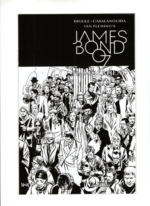 James Bond: Hammerhead #1 (Cvr D) (2016) Incentive Robert Hack B&W D Incentive Robert Hack B&W Buy & Sell Comics Online Comic Shop Toronto Canada