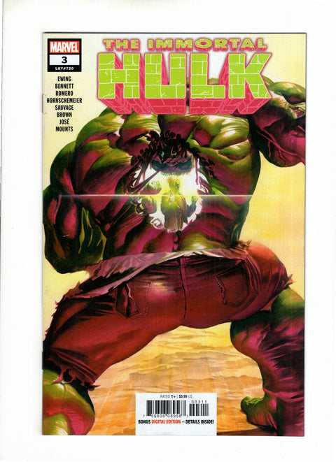The Immortal Hulk #3 (Cvr A) (2018) Regular Alex Ross A Regular Alex Ross Buy & Sell Comics Online Comic Shop Toronto Canada