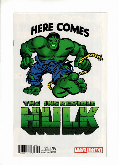 The Incredible Hulk, Vol. 3 #709 (Cvr B) (2017) Incentive Jack Kirby 1965 T-Shirt Variant B Incentive Jack Kirby 1965 T-Shirt Variant Buy & Sell Comics Online Comic Shop Toronto Canada