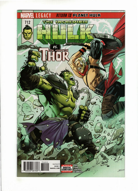 The Incredible Hulk, Vol. 3 #712 (Cvr A) (2018) Regular Greg Land A Regular Greg Land Buy & Sell Comics Online Comic Shop Toronto Canada