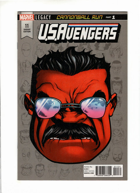 U.S.Avengers #11 (Cvr C) (2017) Incentive Mike McKone Legacy Headshot Variant C Incentive Mike McKone Legacy Headshot Variant Buy & Sell Comics Online Comic Shop Toronto Canada