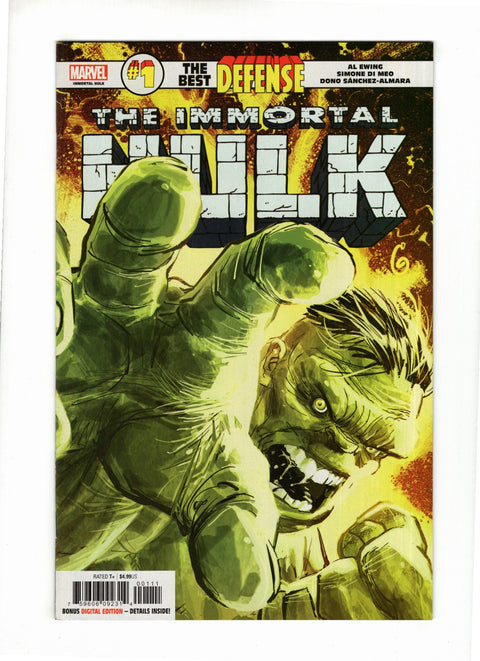 Immortal Hulk: The Best Defense #1 (Cvr A) (2018) Regular Ron Garney A Regular Ron Garney Buy & Sell Comics Online Comic Shop Toronto Canada