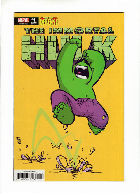 Immortal Hulk: The Best Defense #1 (Cvr D) (2018) Variant Skottie Young Baby D Variant Skottie Young Baby Buy & Sell Comics Online Comic Shop Toronto Canada