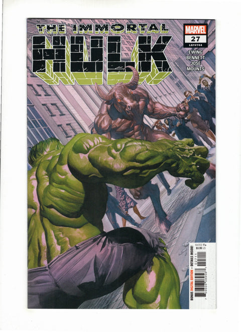 The Immortal Hulk #27 (Cvr A) (2019) Regular Alex Ross A Regular Alex Ross Buy & Sell Comics Online Comic Shop Toronto Canada