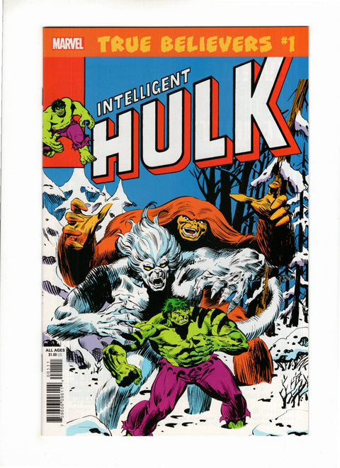 True Believers: Hulk: Intelligent Hulk #1 (2019) Buy & Sell Comics Online Comic Shop Toronto Canada