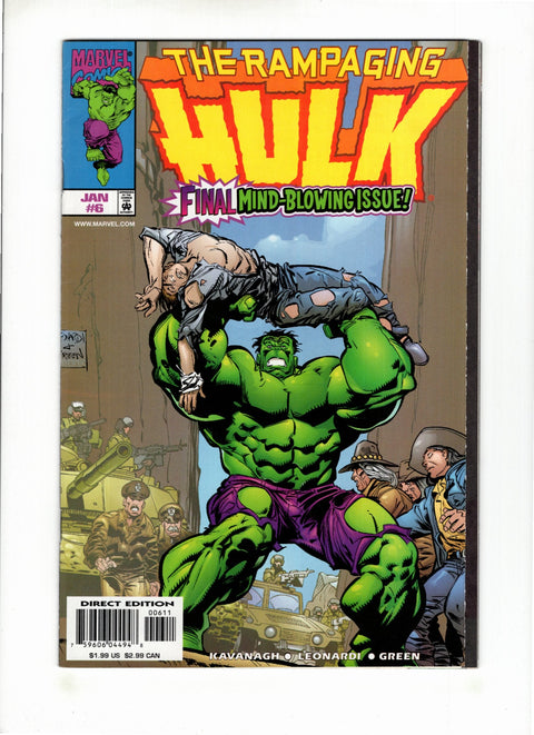 The Rampaging Hulk, Vol. 2 #6 (1999) Buy & Sell Comics Online Comic Shop Toronto Canada