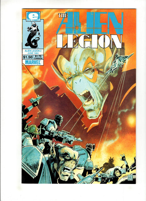Alien Legion, Vol. 1 #2 (1984) Buy & Sell Comics Online Comic Shop Toronto Canada
