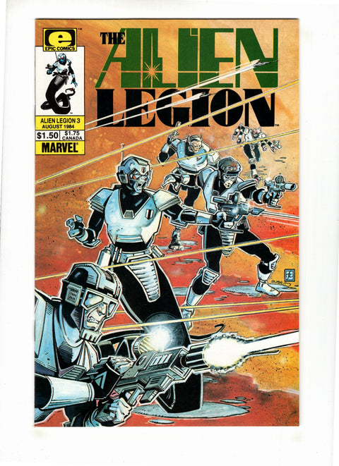 Alien Legion, Vol. 1 #3 (1984) Buy & Sell Comics Online Comic Shop Toronto Canada