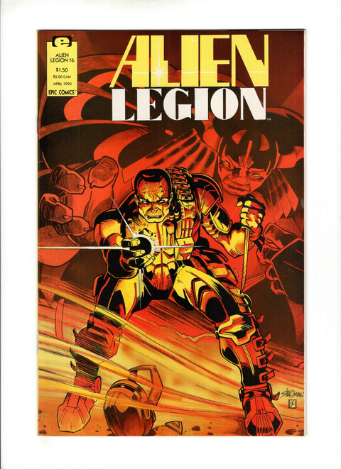 Alien Legion, Vol. 2 #16 (1990) Buy & Sell Comics Online Comic Shop Toronto Canada