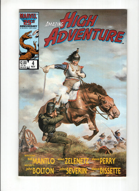 Amazing High Adventure #4 (1986) Buy & Sell Comics Online Comic Shop Toronto Canada