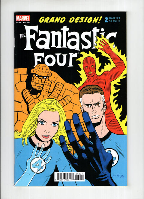 Fantastic Four: Grand Design #2 (Cvr B) (2019) Variant Jim Rugg B Variant Jim Rugg Buy & Sell Comics Online Comic Shop Toronto Canada