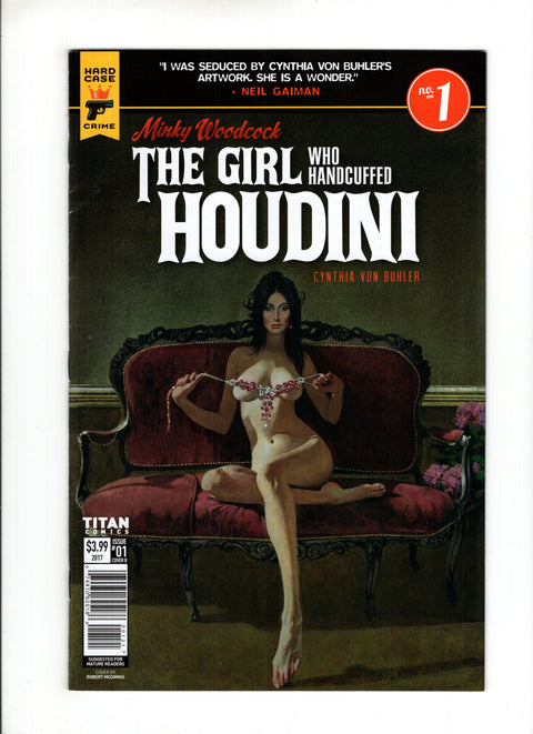 Minky Woodcock: The Girl Who Handcuffed Houdini #1 (Cvr B) (2017) Variant Robert McGinnis B Variant Robert McGinnis Buy & Sell Comics Online Comic Shop Toronto Canada