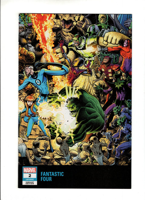 Fantastic Four, Vol. 6 #2 (Cvr E) (2018) Arthur Adams FF#100 Connecting Wraparound variant E Arthur Adams FF#100 Connecting Wraparound variant Buy & Sell Comics Online Comic Shop Toronto Canada