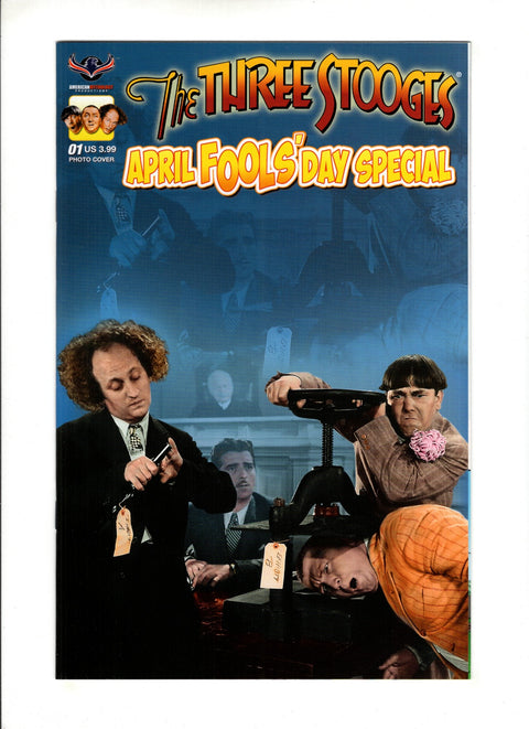 Three Stooges April Fools' Day Special #1 (Cvr C) (2017) Photo C Photo Buy & Sell Comics Online Comic Shop Toronto Canada