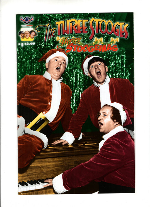 Three Stooges Merry Stoogemas #1 (Cvr C) (2016) Photo C Photo Buy & Sell Comics Online Comic Shop Toronto Canada