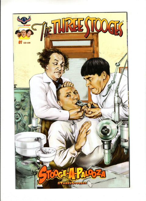 The Three Stooges: Stooge-A-Palooza #1 (Cvr A) (2016) Regular Greg LaRocque A Regular Greg LaRocque Buy & Sell Comics Online Comic Shop Toronto Canada