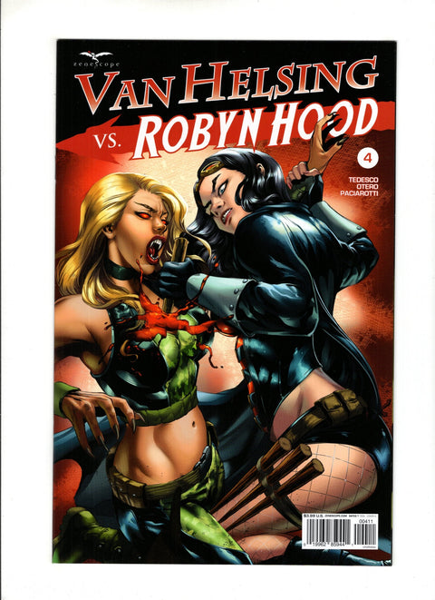 Van Helsing Vs Robyn Hood #4 (Cvr A) (2018) Allan Otero Regular A Allan Otero Regular Buy & Sell Comics Online Comic Shop Toronto Canada