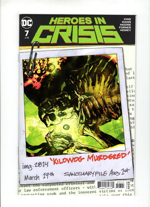 Heroes in Crisis #7 (Cvr B) (2019) Variant Ryan Sook B Variant Ryan Sook Buy & Sell Comics Online Comic Shop Toronto Canada