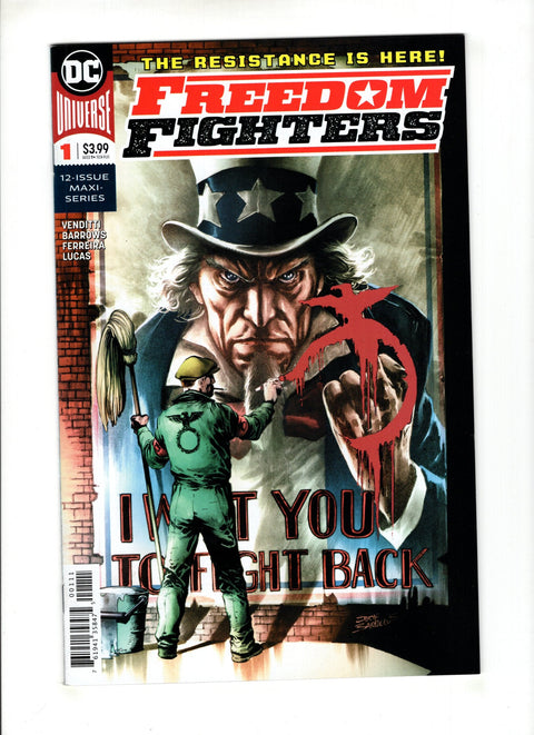 Freedom Fighters, Vol. 3 #1 (Cvr A) (2018) Regular Eddy Barrows A Regular Eddy Barrows Buy & Sell Comics Online Comic Shop Toronto Canada