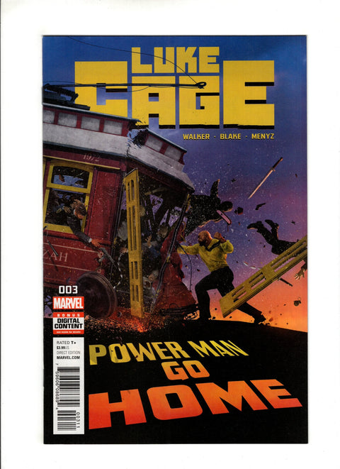 Luke Cage, Vol. 1 #3 (Cvr A) (2017) Regular Rahzzah A Regular Rahzzah Buy & Sell Comics Online Comic Shop Toronto Canada