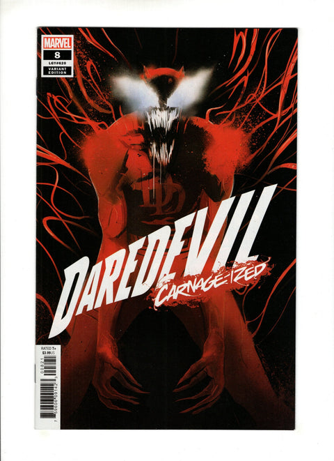 Daredevil, Vol. 6 #8 (Cvr B) (2019) Variant Lee Garbett Carnage-Ized B Variant Lee Garbett Carnage-Ized Buy & Sell Comics Online Comic Shop Toronto Canada