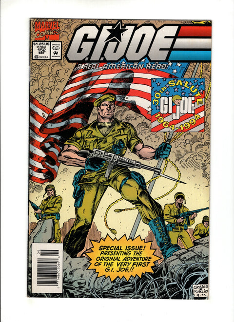 G.I. Joe: A Real American Hero (Marvel) #152 (1994) Newsstand Newsstand Buy & Sell Comics Online Comic Shop Toronto Canada