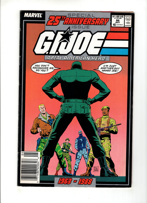 G.I. Joe: A Real American Hero (Marvel) #86 (1990) Newsstand Newsstand Buy & Sell Comics Online Comic Shop Toronto Canada