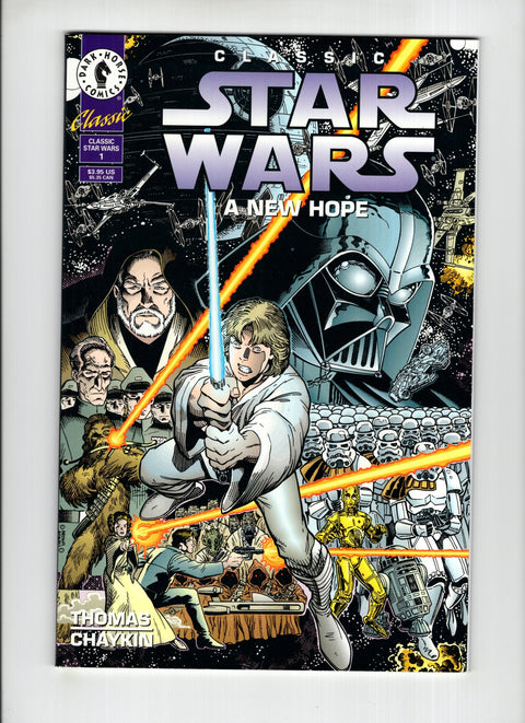 Classic Star Wars: A New Hope #1 (1994) Art Adams Cover Art Adams Cover Buy & Sell Comics Online Comic Shop Toronto Canada