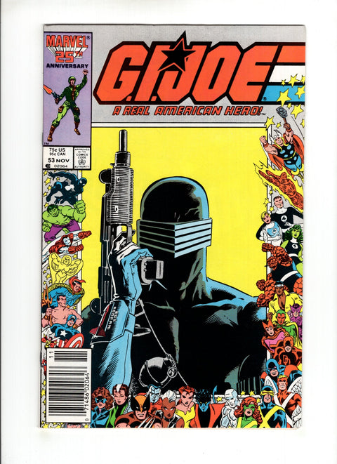 G.I. Joe: A Real American Hero (Marvel) #53 (1986) Newsstand Newsstand Buy & Sell Comics Online Comic Shop Toronto Canada