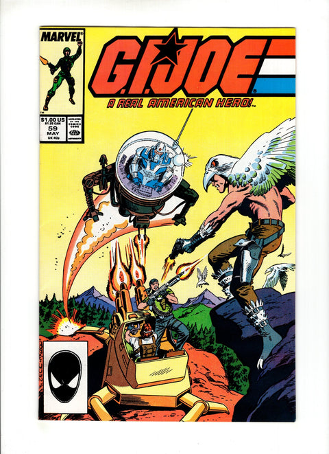 G.I. Joe: A Real American Hero (Marvel) #59 (1987) Buy & Sell Comics Online Comic Shop Toronto Canada