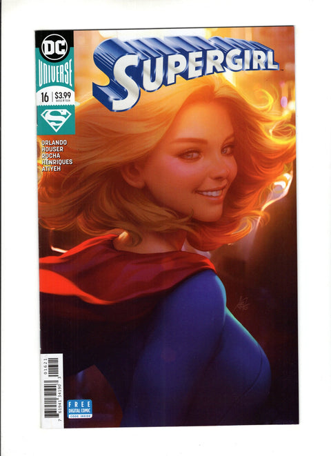 Supergirl, Vol. 7 #16 (Cvr B) (2017) Variant Stanley Artgerm Lau B Variant Stanley Artgerm Lau Buy & Sell Comics Online Comic Shop Toronto Canada