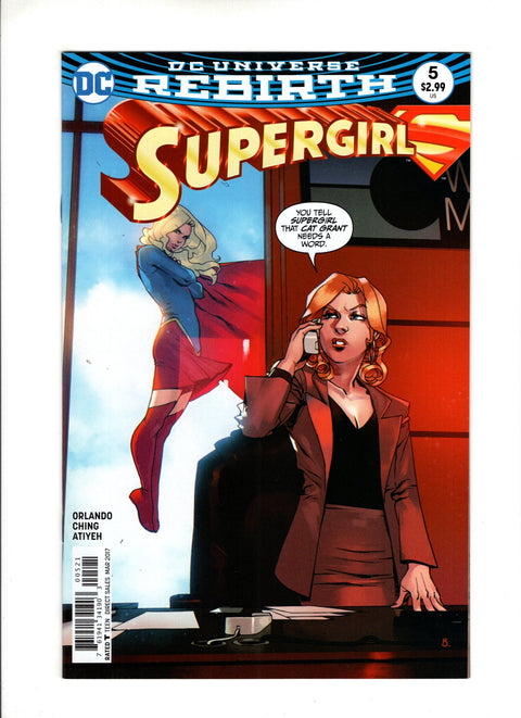 Supergirl, Vol. 7 #5 (Cvr B) (2017) Variant Bengal B Variant Bengal Buy & Sell Comics Online Comic Shop Toronto Canada