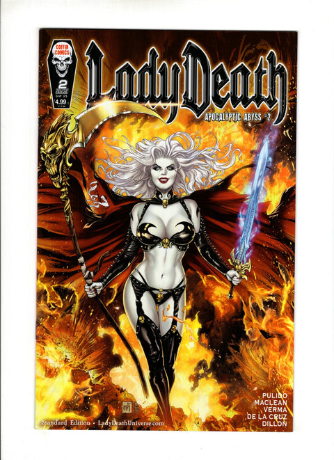 Lady Death: Apocalyptic Abyss (Coffin Comics) #2 (Cvr A) (2019) Standard A Standard Buy & Sell Comics Online Comic Shop Toronto Canada