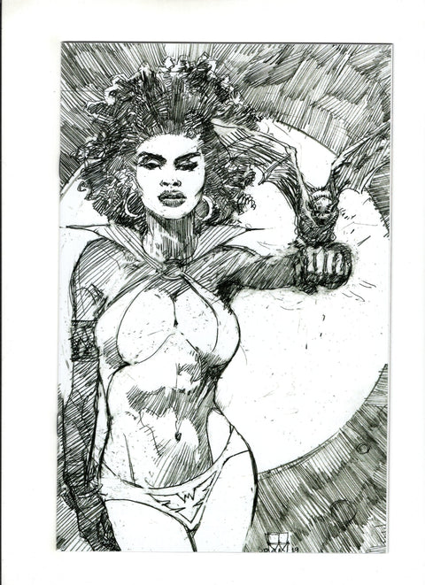 Vampirella, Vol. 6 #8 (Cvr AD) (2020) Cowan Black & White Virgin AD Cowan Black & White Virgin Buy & Sell Comics Online Comic Shop Toronto Canada
