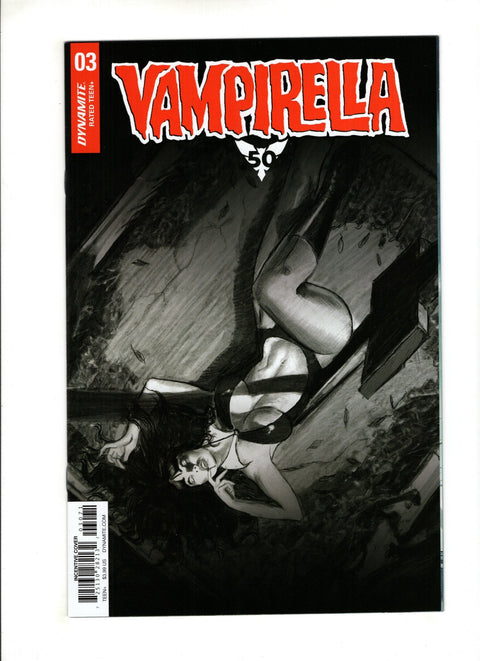 Vampirella, Vol. 6 #3 (Cvr G) (2019) 20 Copy Dalton B&w Incentive G 20 Copy Dalton B&w Incentive Buy & Sell Comics Online Comic Shop Toronto Canada