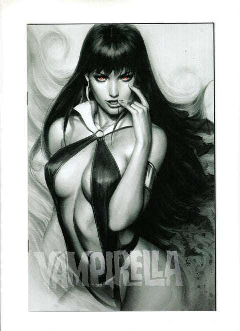 Vampirella, Vol. 6 #6 (Cvr V) (2019) Artgerm Charcoal Red Eyes Variant V Artgerm Charcoal Red Eyes Variant Buy & Sell Comics Online Comic Shop Toronto Canada