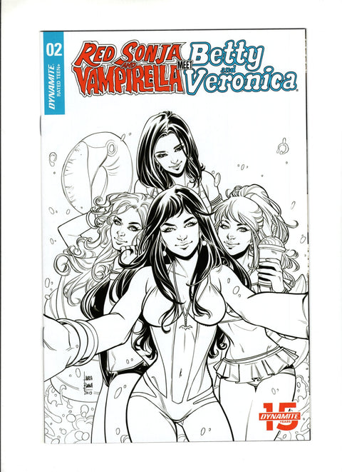 Red Sonja and Vampirella Meet Betty and Veronica #2 (Cvr I) (2019) 20 Copy Braga B&w Incentive I 20 Copy Braga B&w Incentive Buy & Sell Comics Online Comic Shop Toronto Canada