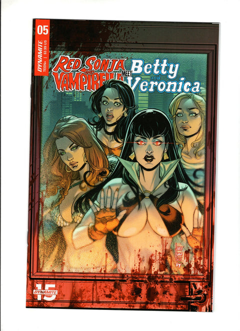 Red Sonja and Vampirella Meet Betty and Veronica #5 (Cvr C) (2019) Laura Braga & Bryan Valenza C Laura Braga & Bryan Valenza Buy & Sell Comics Online Comic Shop Toronto Canada
