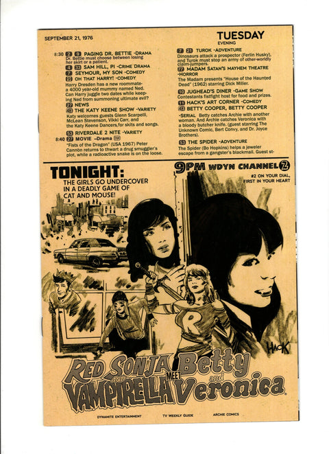 Red Sonja and Vampirella Meet Betty and Veronica #2 (Cvr B) (2019) Robert Hack B Robert Hack Buy & Sell Comics Online Comic Shop Toronto Canada