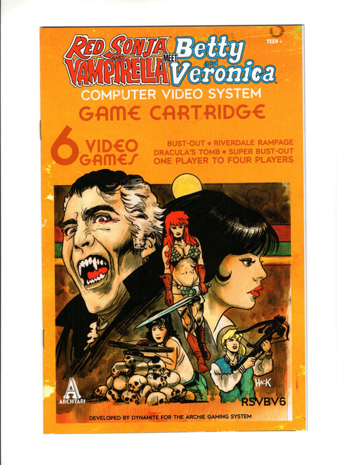 Red Sonja and Vampirella Meet Betty and Veronica #6 (Cvr B) (2019) Variant Robert Hack B Variant Robert Hack Buy & Sell Comics Online Comic Shop Toronto Canada