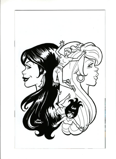 Red Sonja and Vampirella Meet Betty and Veronica #8 (Cvr N) (2020) 11 Copy Incentive Dan Parent Virgin Black & White Variant N 11 Copy Incentive Dan Parent Virgin Black & White Variant Buy & Sell Comics Online Comic Shop Toronto Canada