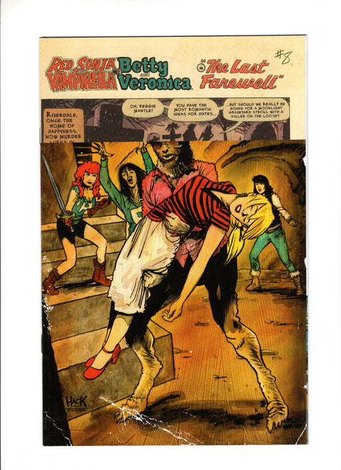 Red Sonja and Vampirella Meet Betty and Veronica #8 (Cvr B) (2020) Variant Robert Hack B Variant Robert Hack Buy & Sell Comics Online Comic Shop Toronto Canada