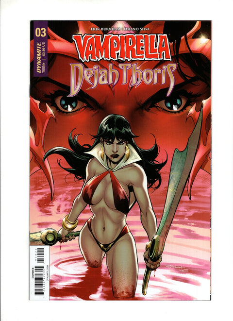 Vampirella / Dejah Thoris #3 (Cvr B) (2018) Stephen Segovia B Stephen Segovia Buy & Sell Comics Online Comic Shop Toronto Canada