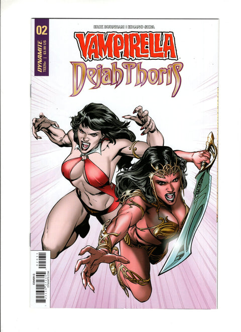 Vampirella / Dejah Thoris #2 (Cvr C) (2018) Carlo Pagulayan C Carlo Pagulayan Buy & Sell Comics Online Comic Shop Toronto Canada