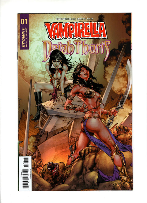 Vampirella / Dejah Thoris #1 (Cvr A) (2018) Jay Anacleto A Jay Anacleto Buy & Sell Comics Online Comic Shop Toronto Canada