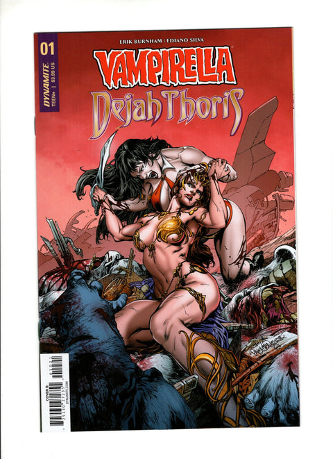 Vampirella / Dejah Thoris #1 (Cvr B) (2018) Carlo Pagulayan B Carlo Pagulayan Buy & Sell Comics Online Comic Shop Toronto Canada
